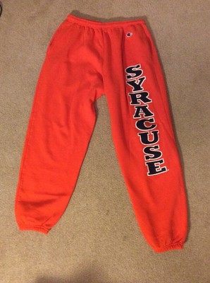 champion sweatsuit mens orange